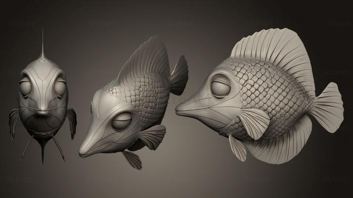 3D model Fish 3 (STL)